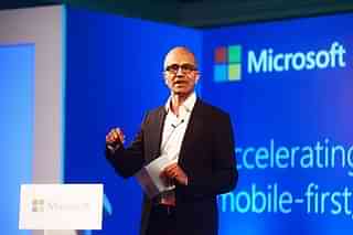 Microsoft Chief Executive Officer- Satya Nadella. (Ramesh Pathania/Mint via Getty Images)
