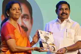 Tamil Nadu chief minister Edappadi Palaniswamy with Defence Minister Nirmala Sitharaman (Repository)