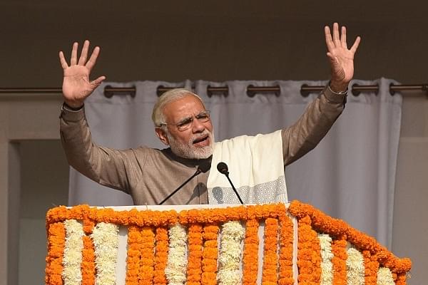 PM Narendra Modi. (Virendra Singh Gosain/Hindustan Times via Getty Images)