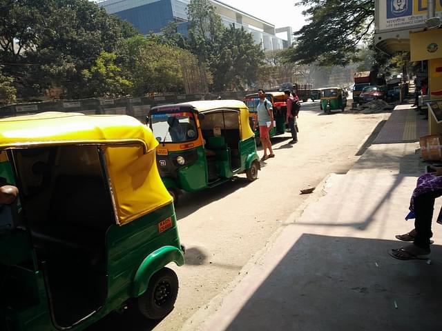Bengaluru Auto rickshaws. (representative image) (pic via Twitter)
