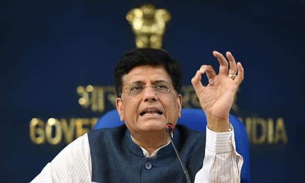 Railway Minister Piyush Goyal (Photo by Raj K Raj/Hindustan Times via Getty Images)