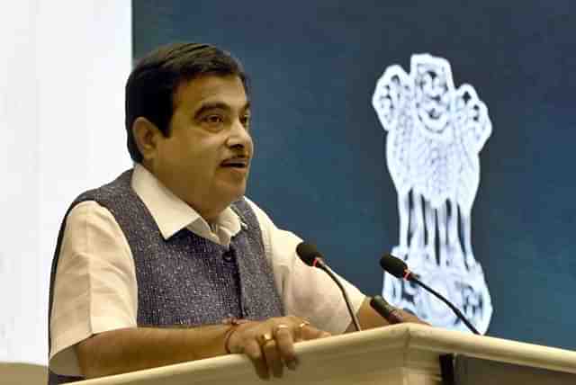 Union Minister Nitin Gadkari. (Sushil Kumar/Hindustan Times via Getty Images)