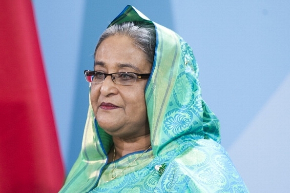 PM Sheikh Hasina at a press conference in Berlin (Representative image) (Carsten Koall/Getty Images)