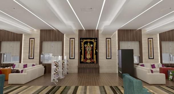 Indian Railways’ premium lounge at Tirupati (@PiyushGoyal/Twitter)