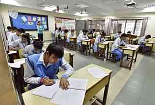 During the Computer Science exams, candidates will be directed to attempt any one section - C++ or Python (Sanjeev Verma/Hindustan Times via Getty Images)