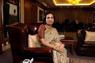 Chanda Kochchar, former Managing Director and CEO of ICICI. (ABHIJIT BHATLEKAR/Mint via Getty Images)
