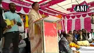 Congress minister Mamta Bhupesh (Image courtesy of ANI)