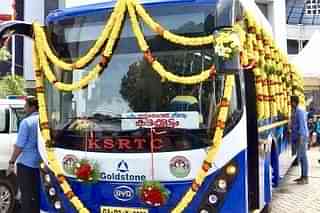 Kerala’s first e-bus (Pic: twitter)