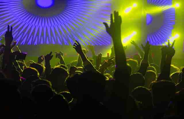 People enjoy a new year eve party (representative image) (Pramod Thakur/Hindustan Times via GettyImages) 