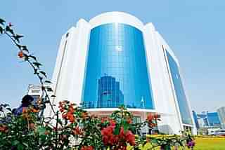 SEBI headquarters in Mumbai. (Abhijit Bhatlekar/Mint via Getty Images)