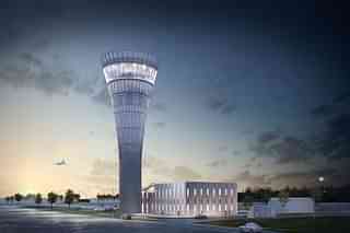 A render of the ATC tower at the upcoming Goa International Airport at Mopa (Image: Association of Private Airport Operators)