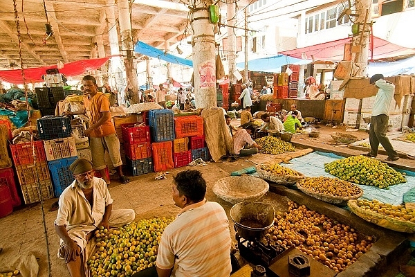 A mandi in India. (representative image) (Sneha Srivastava/Mint via Getty Images)