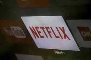 The Netflix logo on a television screen. (Photo by Chris McGrath/Getty Images)