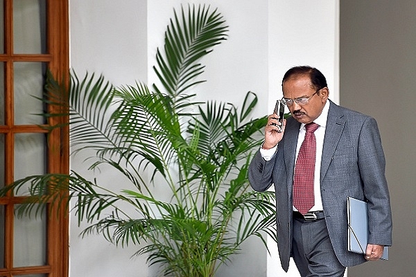 NSA Doval at Hyderabad House in New Delhi (Ajay Aggarwal/Hindustan Times via Getty Images)