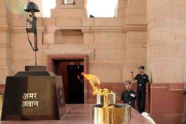 Amar Jawan Jyoti at India Gate - Representative Image (Ministry of Defence/Wikimedia Commons)