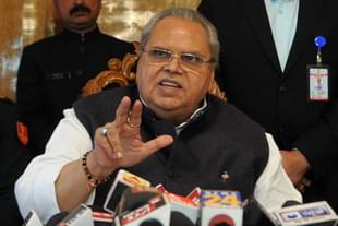 Jammu And Kashmir Governor Satyapal Malik (Photo by Nitin Kanotra/Hindustan Times)