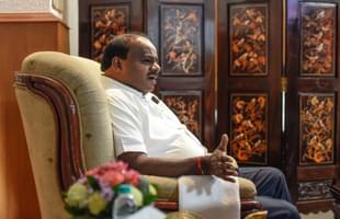Karnataka Chief Minister H D Kumaraswamy   (Burhaan Kinu/Hindustan Times via Getty Images) 