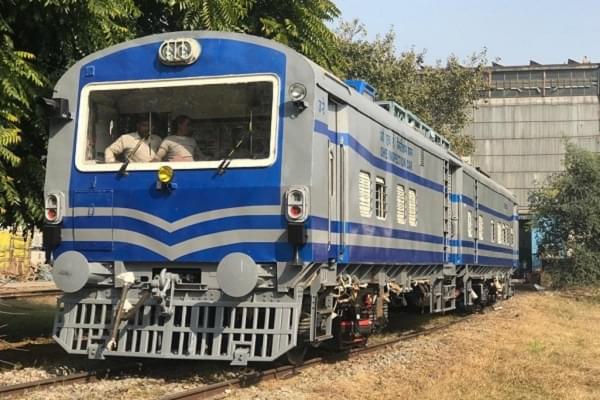 DMW rolls out first newly manufactured Diesel Electric Tower Car (@DMWPatiala/Twitter) 