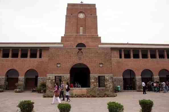 St. Stephen’s College, Delhi University (M Zhazo/ Hindustan Times via Getty Images)