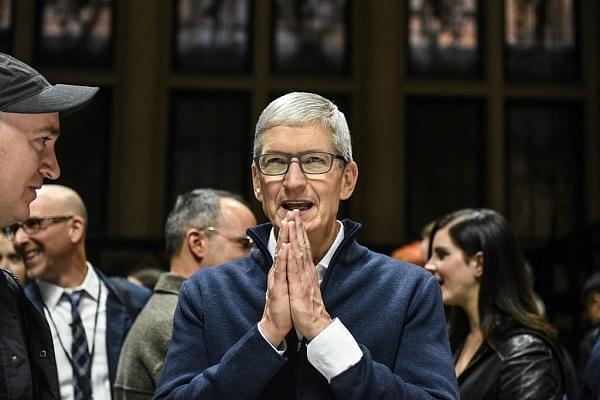 Tim Cook, CEO of Apple. (Stephanie Keith/Getty Images)
