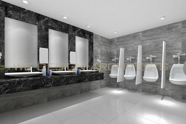 World Class toilet at the premium lounge (@PiyushGoyal/Twitter)