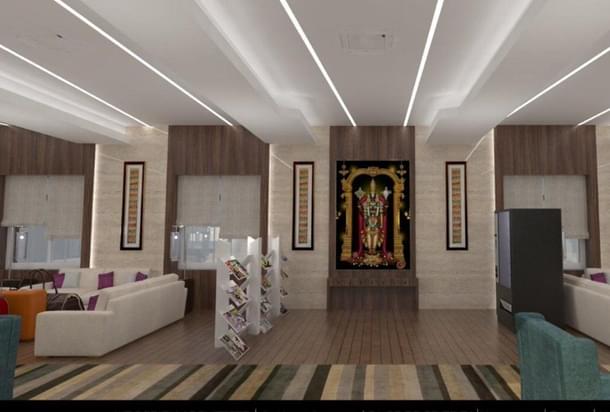 Indian Railways’ premium lounge at Tirupati (@PiyushGoyal/Twitter)