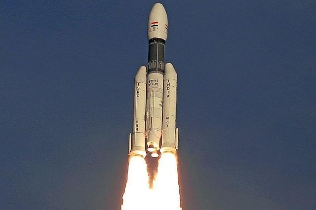A GSLV Mk III D2 rocket launching from the Satish Dhawan Space Centre, Sriharikota. (representative image) (image- Indian Space Research Organisation/GODL-India via Wikimedia Commons)