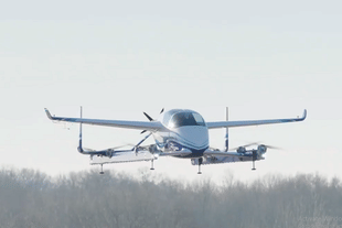 Boeing’s self-driving flying car prototype. (@Boeing/Twitter)
