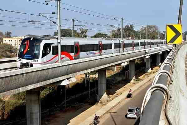 Delhi metro - Representative Image (Mohd Zakir/Hindustan Times via Getty Images)