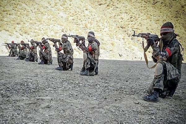 Taliban fighters at a training camp in Kandahar (Representative Image) (Pic via Long War Journal)