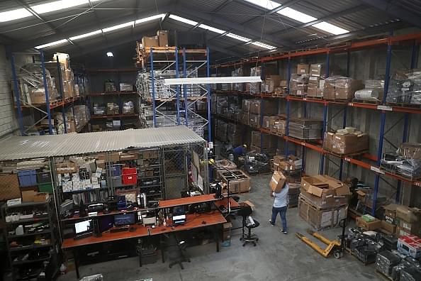 Representative image of a wholesale warehouse (John Moore/Getty Images)