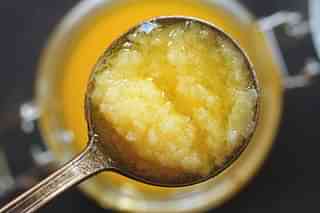 Ayurveda says Ghee (clarified butter) is a longevity-promoting food. It aids in digestion, soothes the nerves and is an excellent medium for transporting the nutrients of other foods to the tissues (Source: @incredibleindia/Twitter)