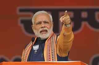 PM Modi. (Virendra Singh Gosain/Hindustan Times via Getty Images)