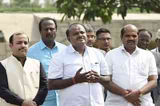 Karnataka Chief Minister H D Kumaraswamy (Arvind Yadav/Hindustan Times via Getty Images)