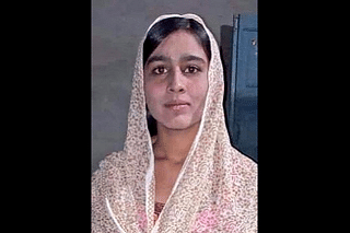 16-year-old Anusha Meghwar from Sindh who was abducted and forcibly converted to Islam (Source: @KDSindhi)