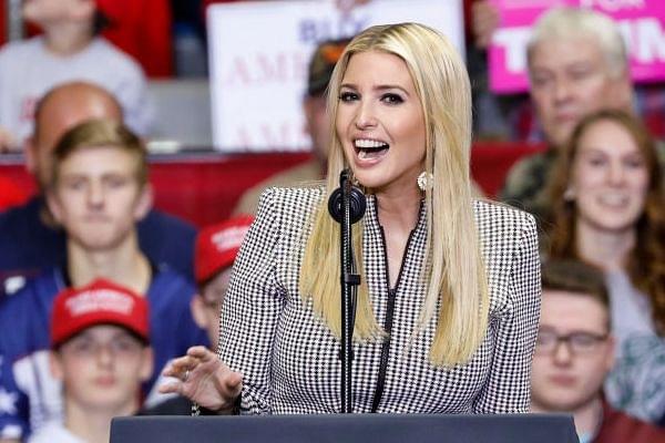 Ivanka Trump at a campaign rally  (Photo by Aaron P. Bernstein/Getty Images)&nbsp;