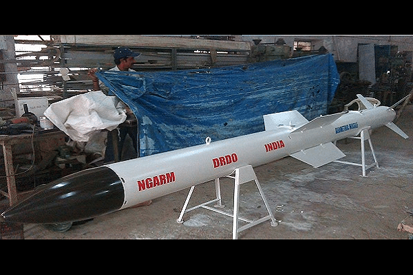 DRDO’s NGARM missile - Representative Image (iPraksy/Twitter)