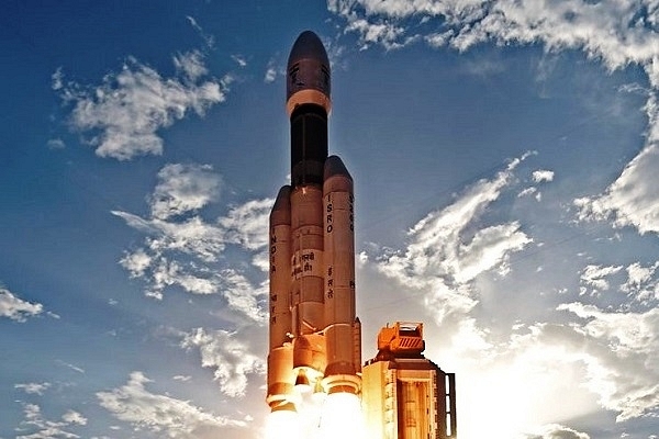 A side view of the GSLV-Mark III (ISRO)