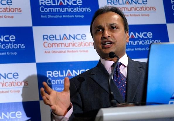 Chairman of Reliance Communications Anil Ambani.  (Photo by Abhijit Bhatlekar/Mint via Getty Images)