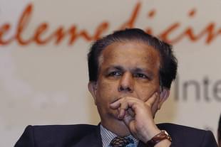 Former Chairman of the Indian Space Research Organisation (ISRO) G. Madhavan Nair (Photo credit: DIBYANGSHU SARKAR/AFP/Getty Images)