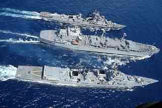 Indian Navy ships. (Pic by Indian Navy via Wikipedia)