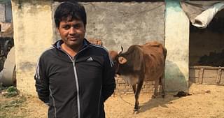 Ashok Arya, a farmer in Mahawad