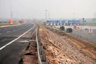 Representative image of an expressway in Gurugram (Parveen Kumar/Hindustan Times via Getty Images)