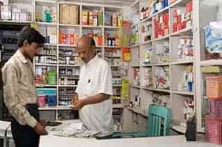 A chemist shop in Bihar (Representative image) (Priyanka ParAshar/Mint via Getty Images)