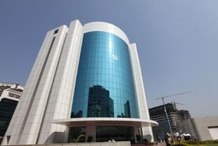 SEBI building in Mumbai. (Kunal Patil/Hindustan Times via Getty Images)