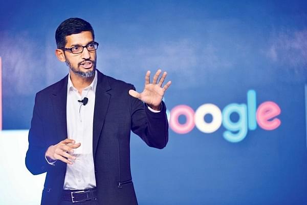Google CEO, Sundar Pichai. (Pradeep Gaur/Mint via Getty Images)