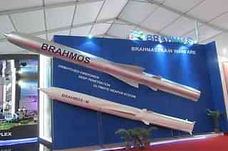 Models comparing the size of the existing BrahMos with the planned NG version. (Anirvan Shukla/Wikipedia)