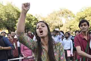 Controversial left-wing activist Shehla Rashid (Representative image) (Sanjeev Verma/Hindustan Times via Getty Images)