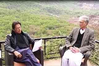 Pakistan Defence Minister - Right with Pakistan Prime Minister - Left (@PervezKhattakPK)