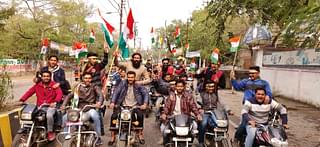 Tiranga rally at the campus for Republic Day 2019